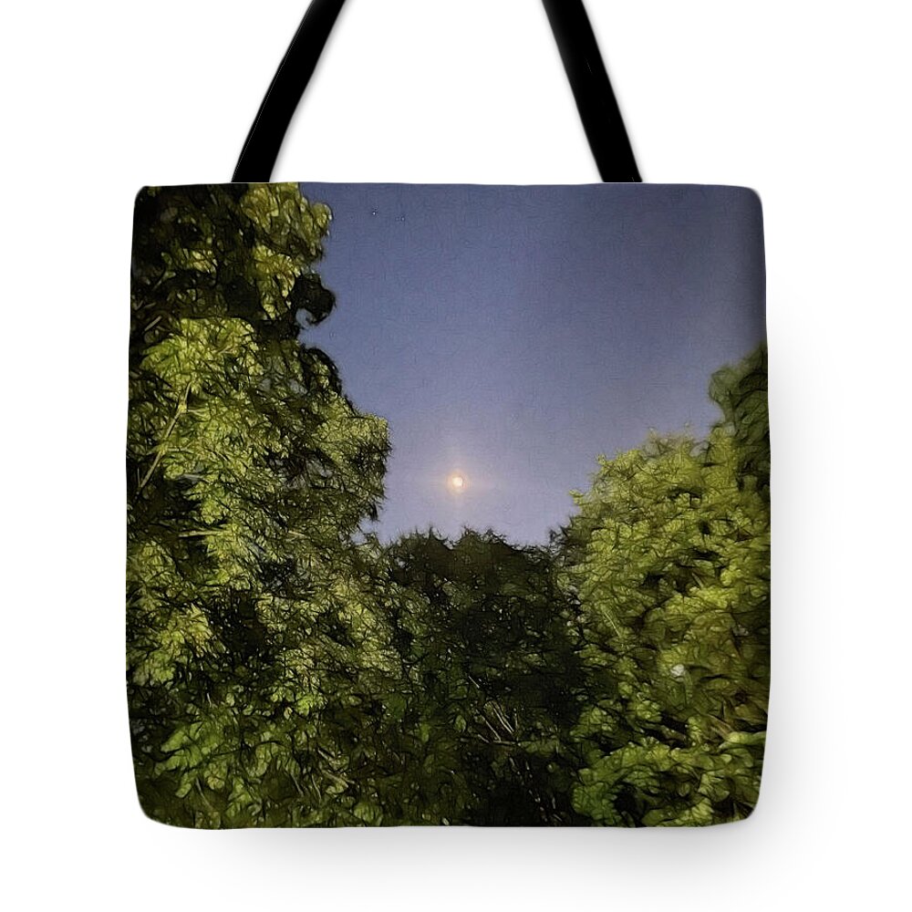 July Moon - Tote Bag