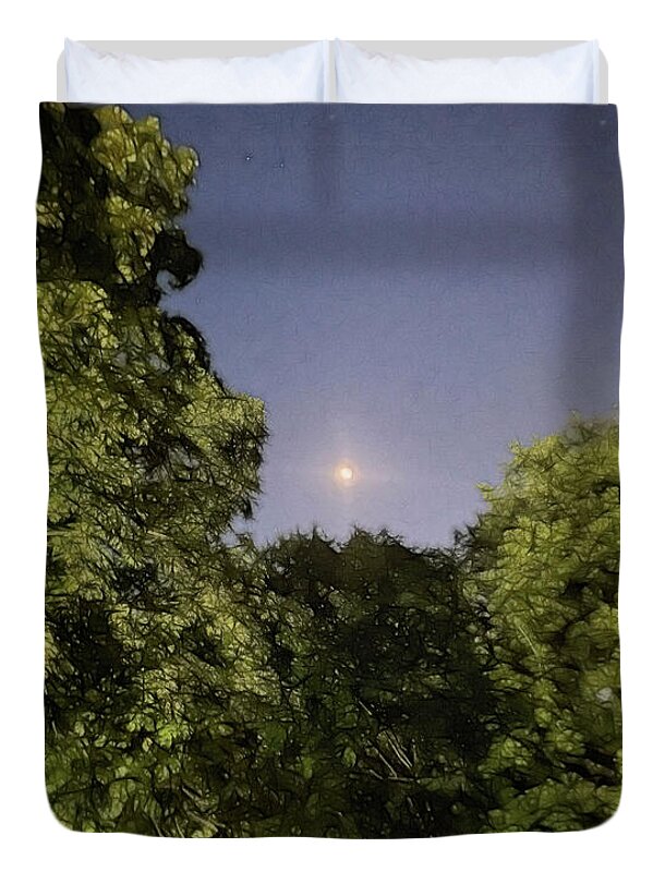 July Moon - Duvet Cover