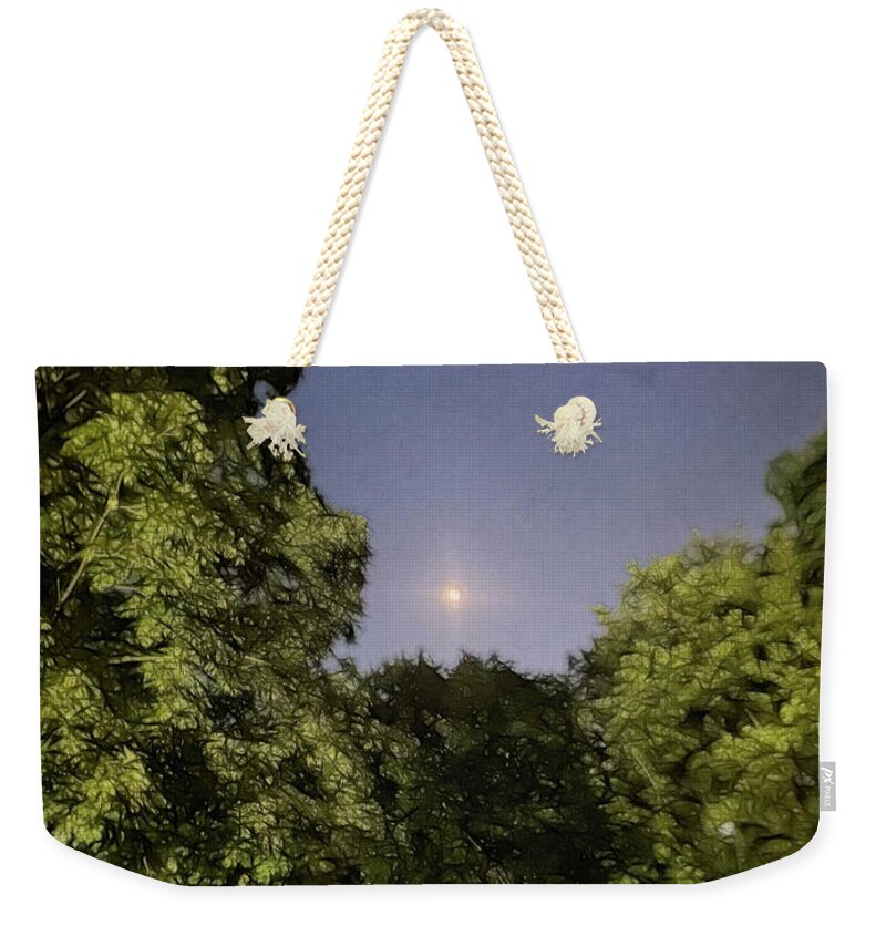 July Moon - Weekender Tote Bag