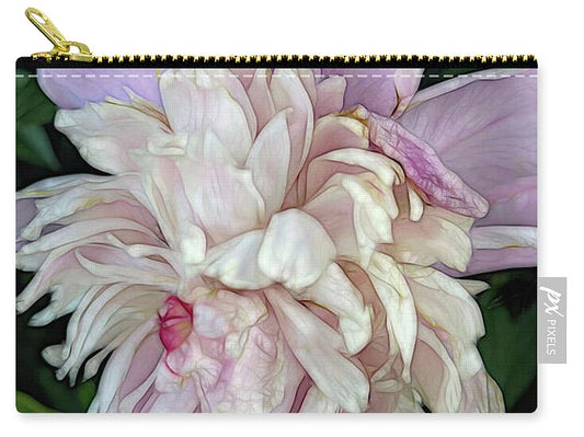 June Peony - Zip Pouch