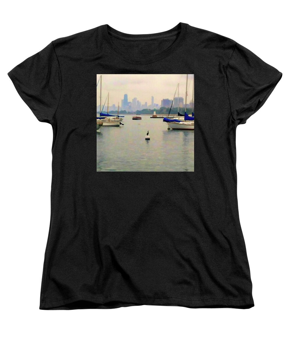 Lake By The City - Women's T-Shirt (Standard Fit)