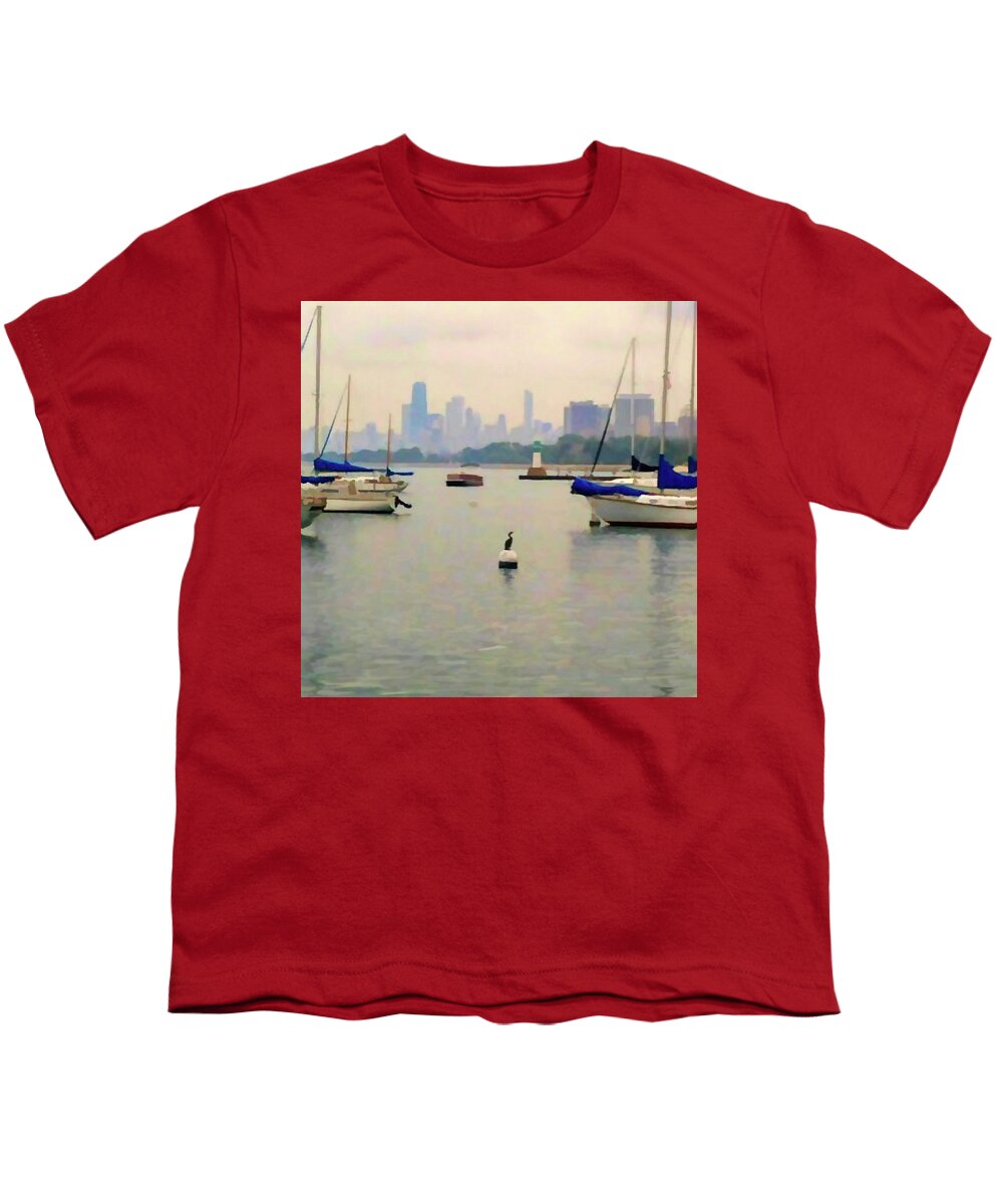 Lake By The City - Youth T-Shirt