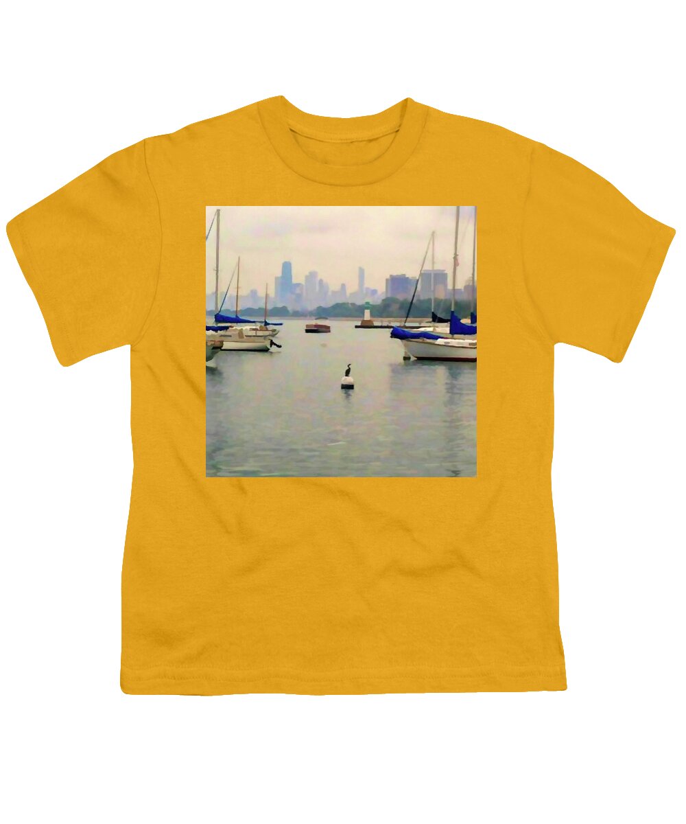 Lake By The City - Youth T-Shirt