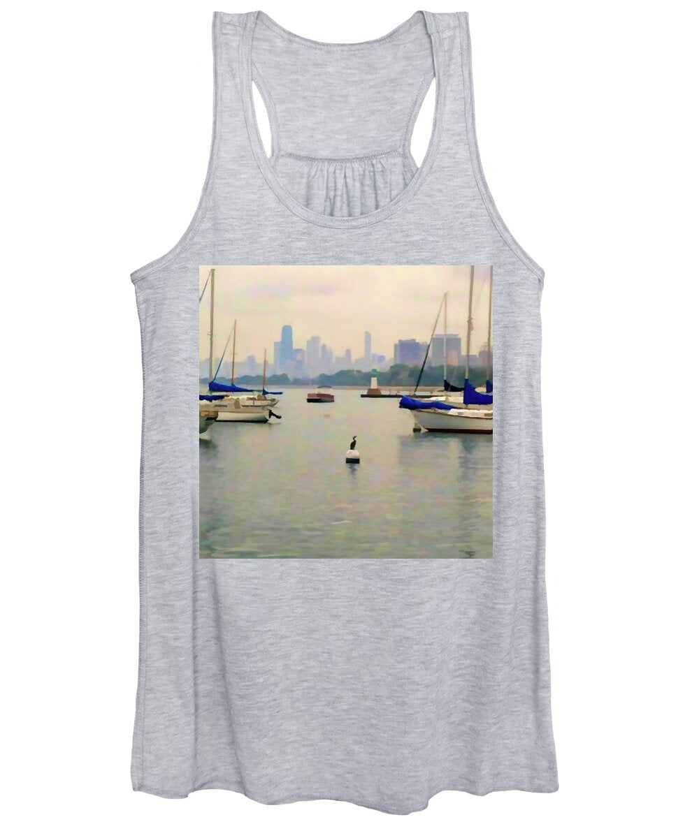 Lake By The City - Women's Tank Top