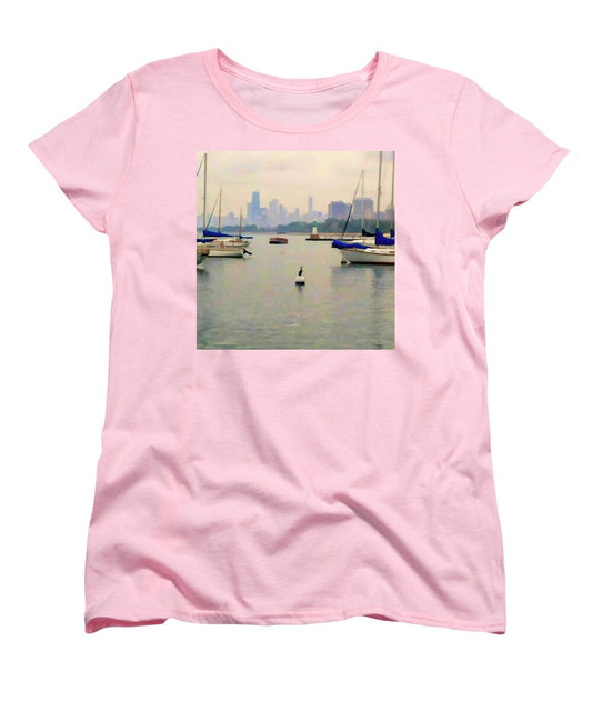 Lake By The City - Women's T-Shirt (Standard Fit)