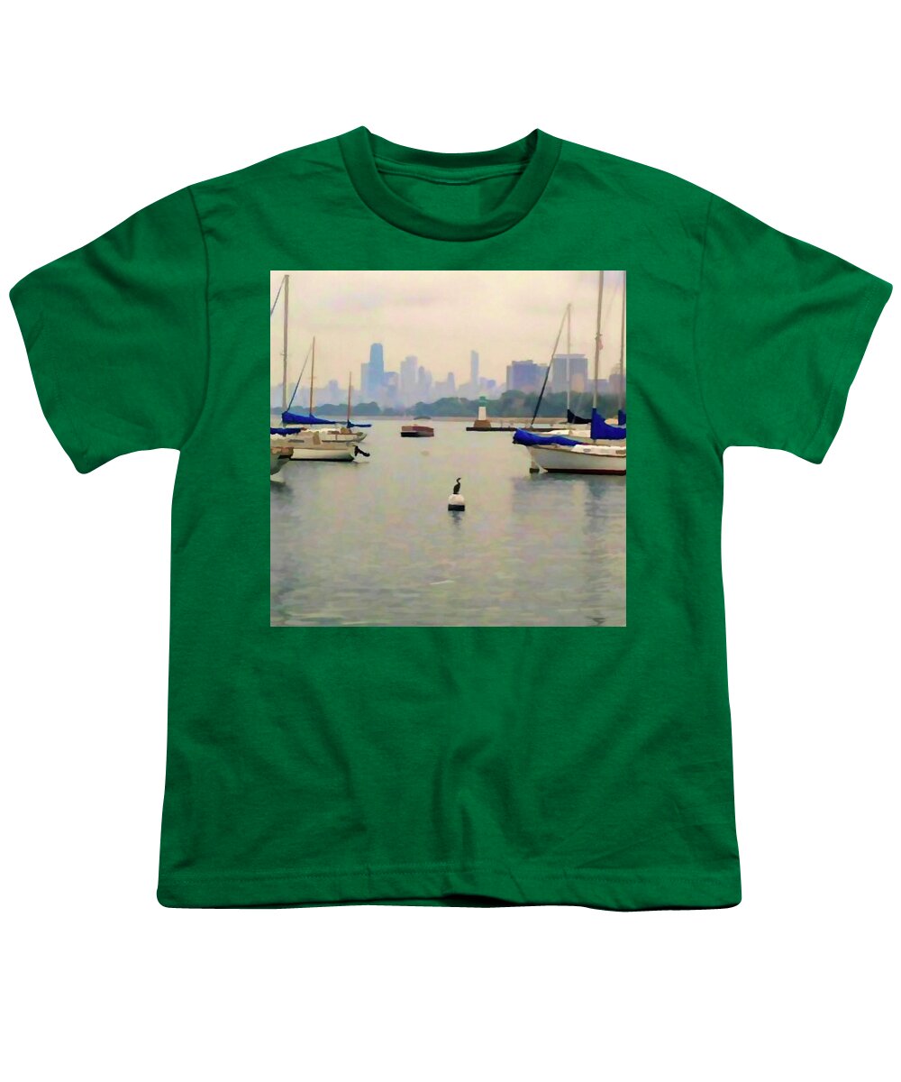 Lake By The City - Youth T-Shirt