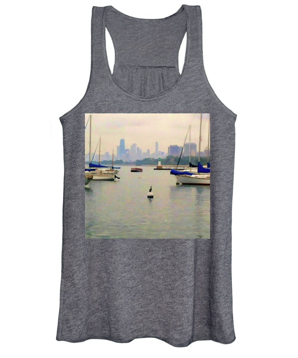 Lake By The City - Women's Tank Top