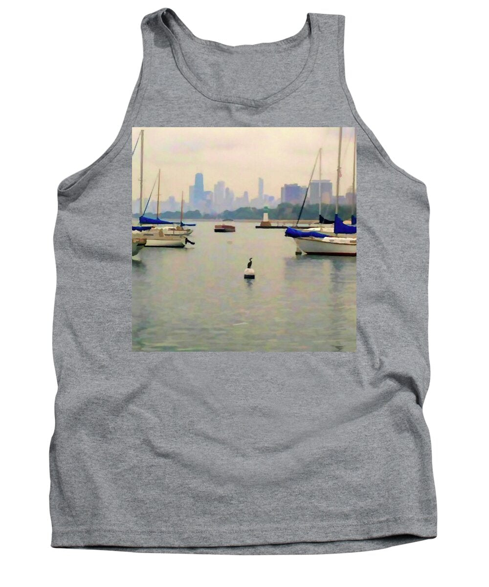 Lake By The City - Tank Top