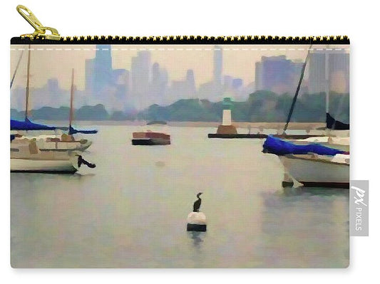 Lake By The City - Zip Pouch