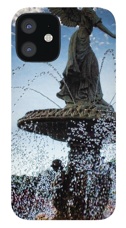 Lake Geneva Angel Fountain - Phone Case