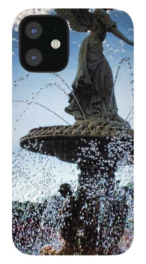 Lake Geneva Angel Fountain - Phone Case