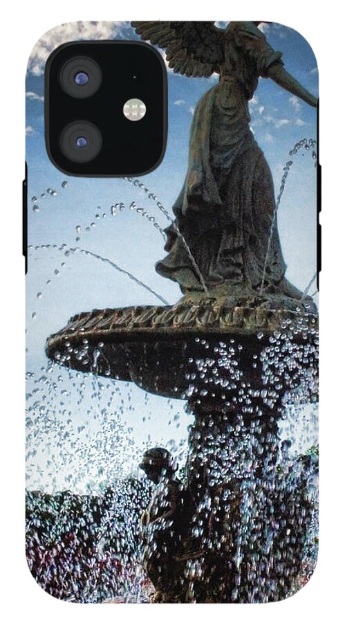 Lake Geneva Angel Fountain - Phone Case