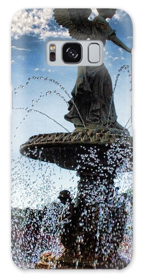 Lake Geneva Angel Fountain - Phone Case