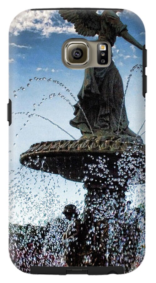 Lake Geneva Angel Fountain - Phone Case