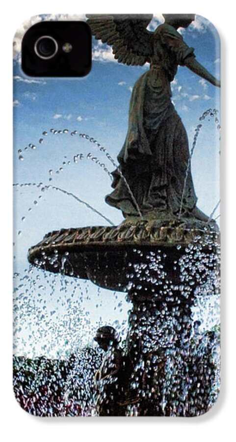 Lake Geneva Angel Fountain - Phone Case