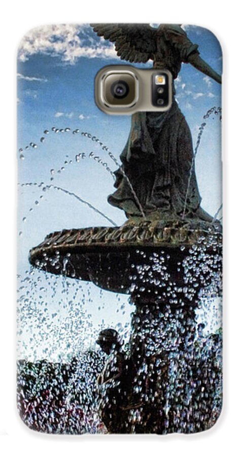 Lake Geneva Angel Fountain - Phone Case