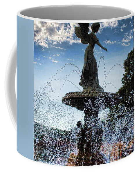 Lake Geneva Angel Fountain - Mug