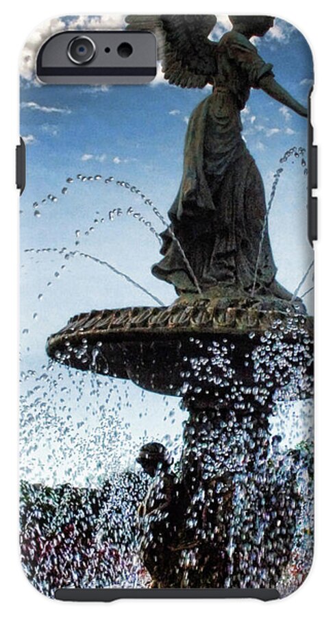 Lake Geneva Angel Fountain - Phone Case