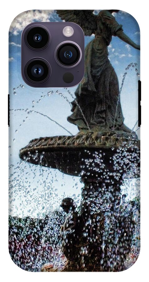 Lake Geneva Angel Fountain - Phone Case