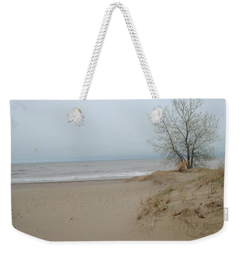 Lake Michigan Sandy Tree - Weekender Tote Bag