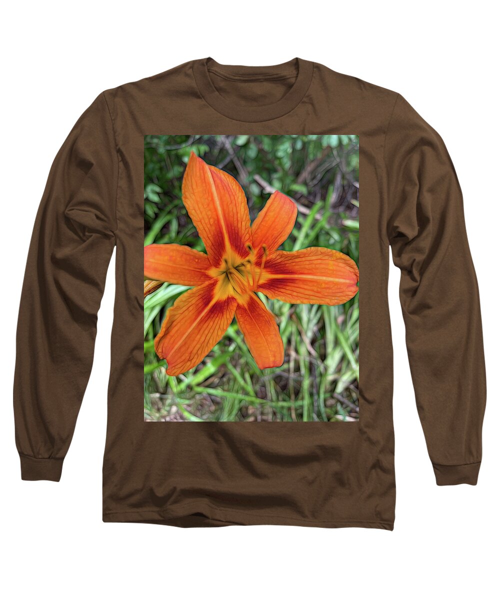 Late June Tiger Lily - Long Sleeve T-Shirt