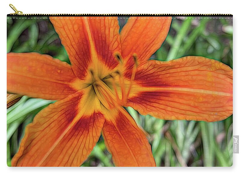 Late June Tiger Lily - Zip Pouch