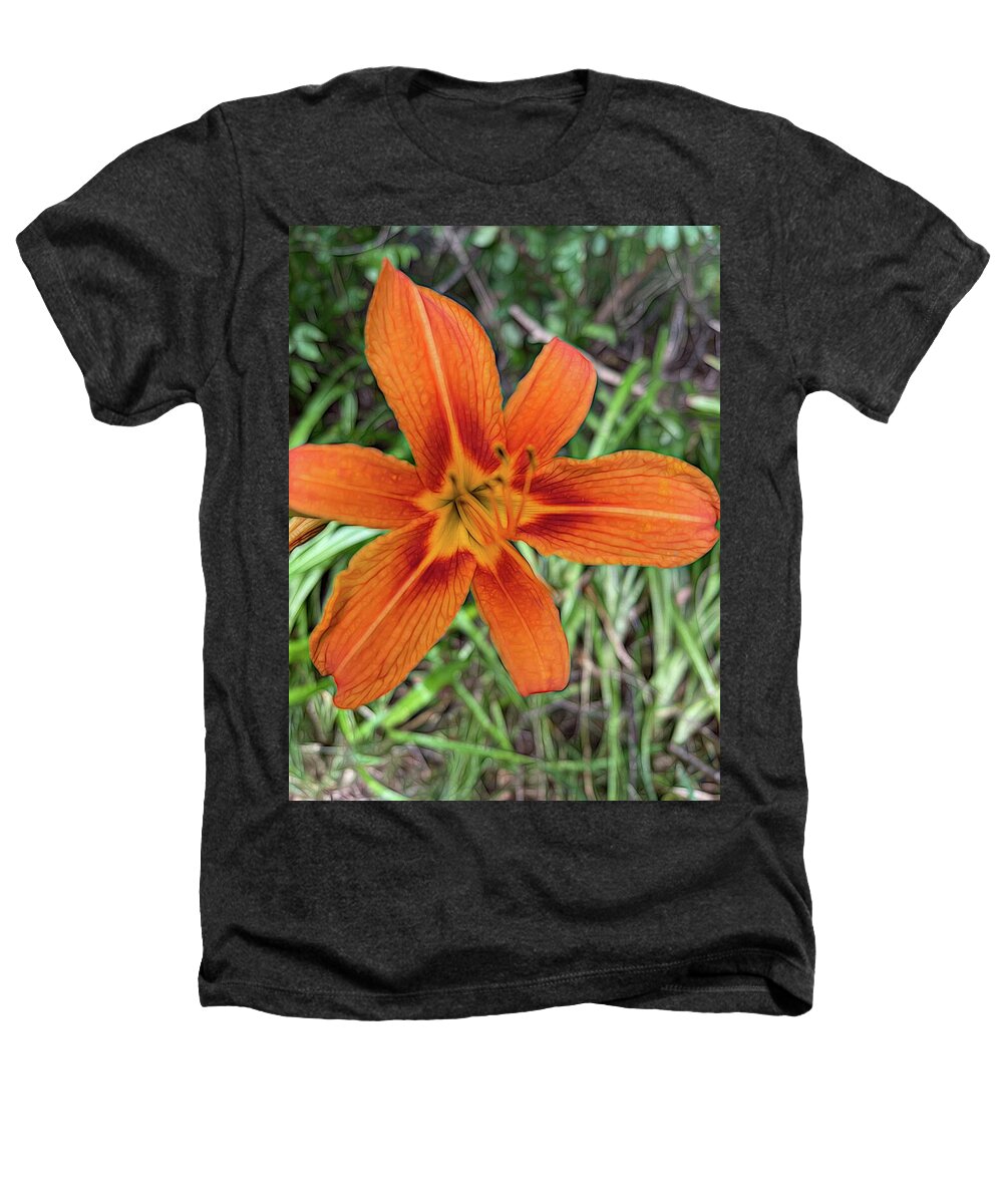 Late June Tiger Lily - Heathers T-Shirt