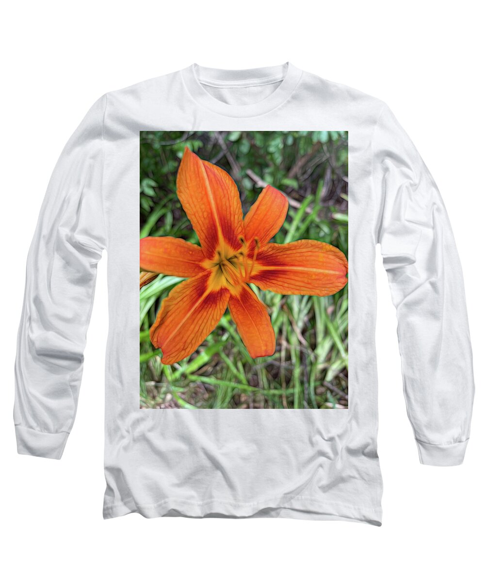 Late June Tiger Lily - Long Sleeve T-Shirt