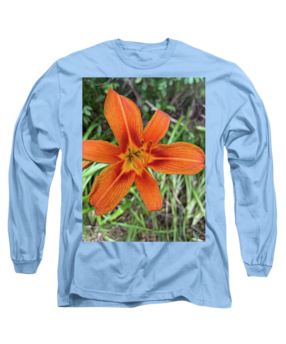 Late June Tiger Lily - Long Sleeve T-Shirt