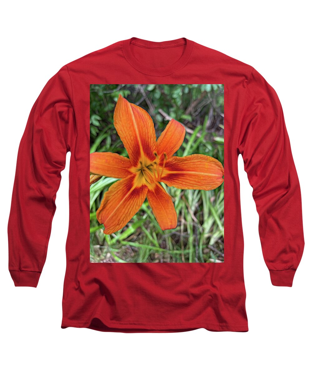 Late June Tiger Lily - Long Sleeve T-Shirt