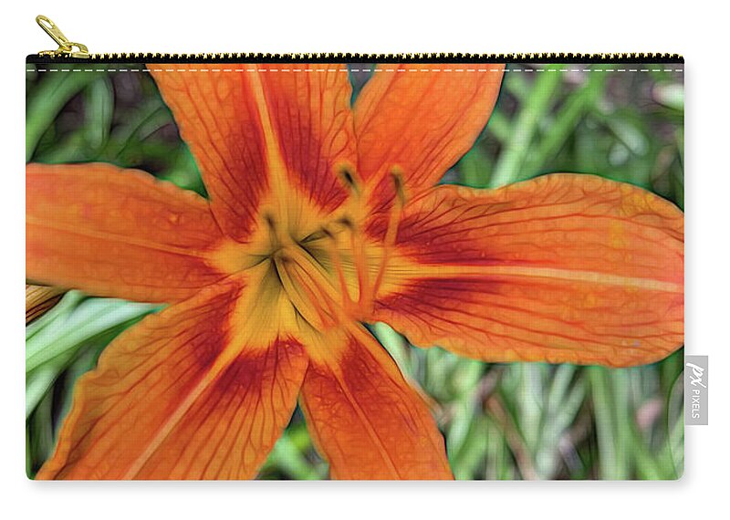 Late June Tiger Lily - Zip Pouch