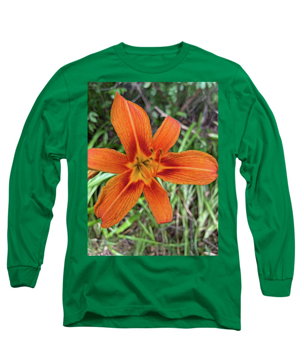 Late June Tiger Lily - Long Sleeve T-Shirt