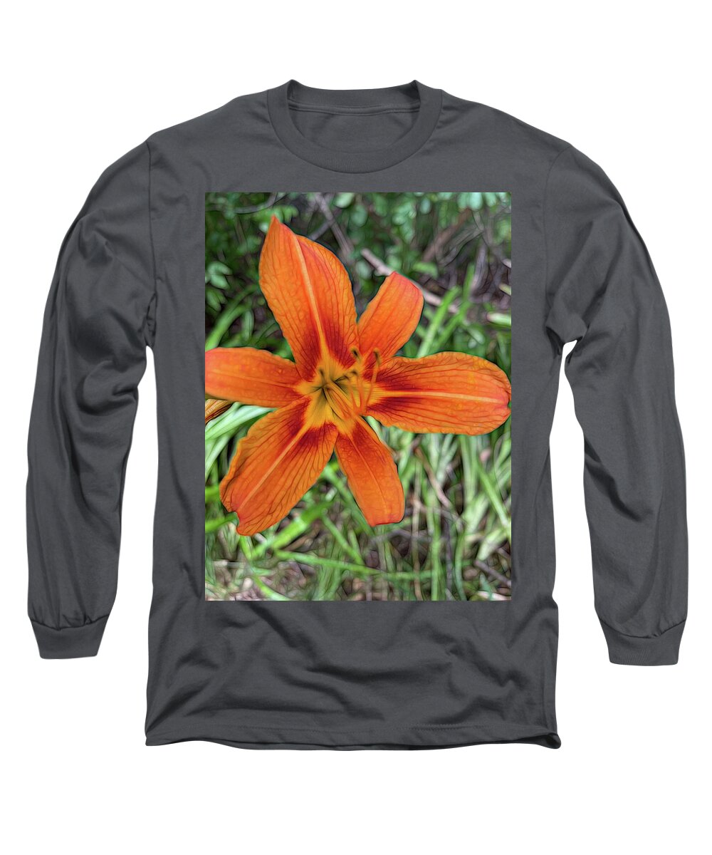 Late June Tiger Lily - Long Sleeve T-Shirt