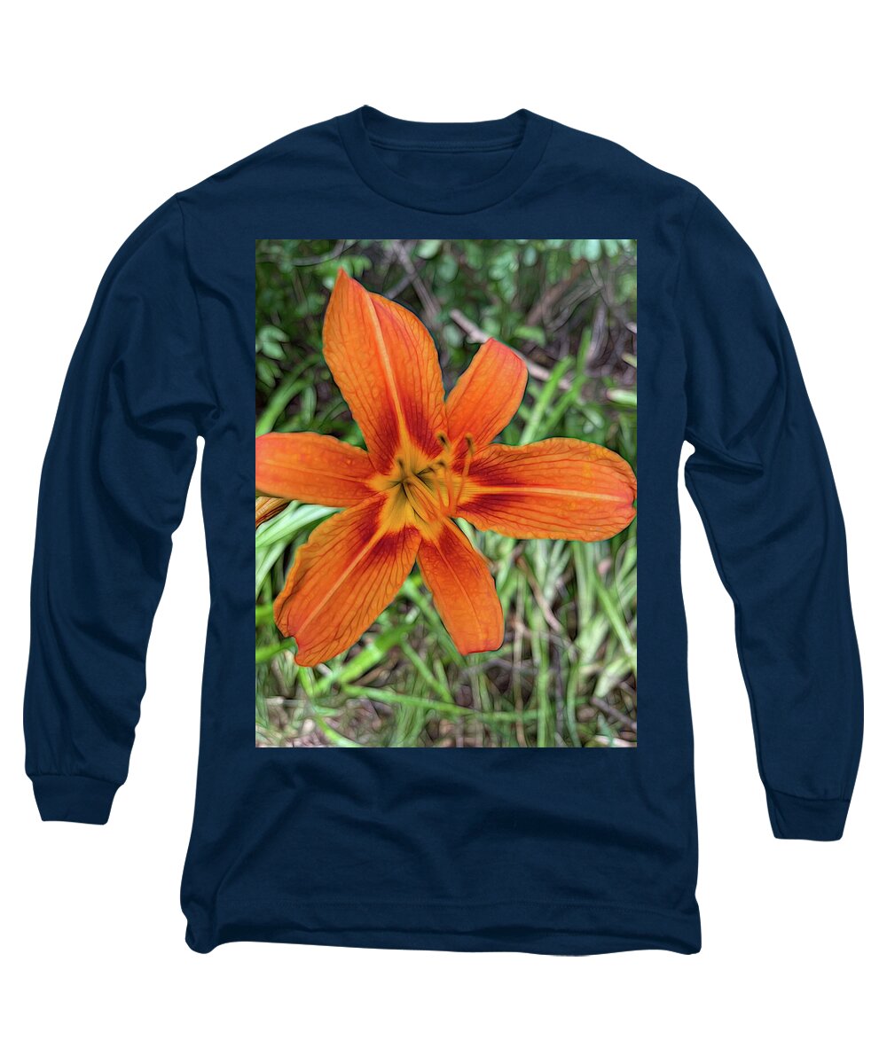 Late June Tiger Lily - Long Sleeve T-Shirt