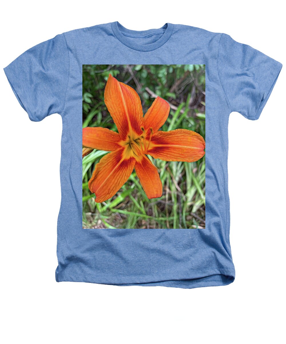 Late June Tiger Lily - Heathers T-Shirt