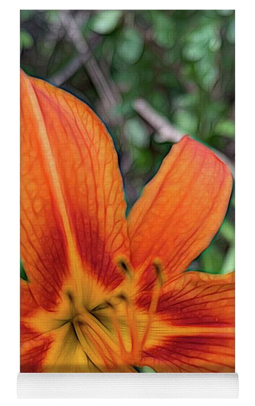 Late June Tiger Lily - Yoga Mat