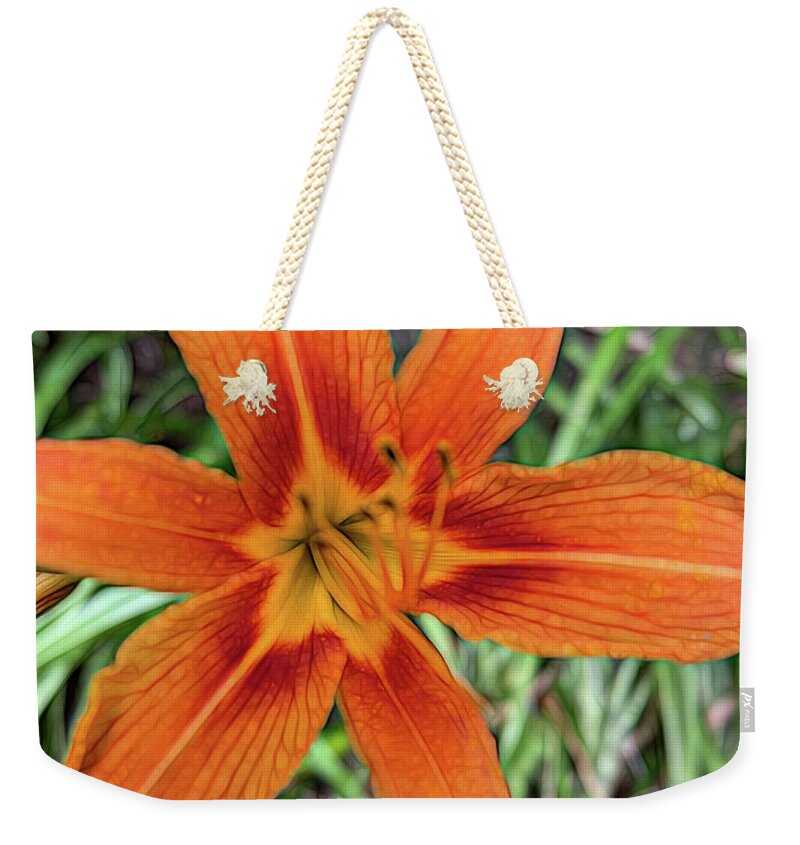 Late June Tiger Lily - Weekender Tote Bag