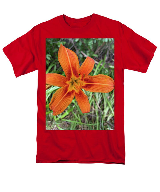 Late June Tiger Lily - Men's T-Shirt  (Regular Fit)