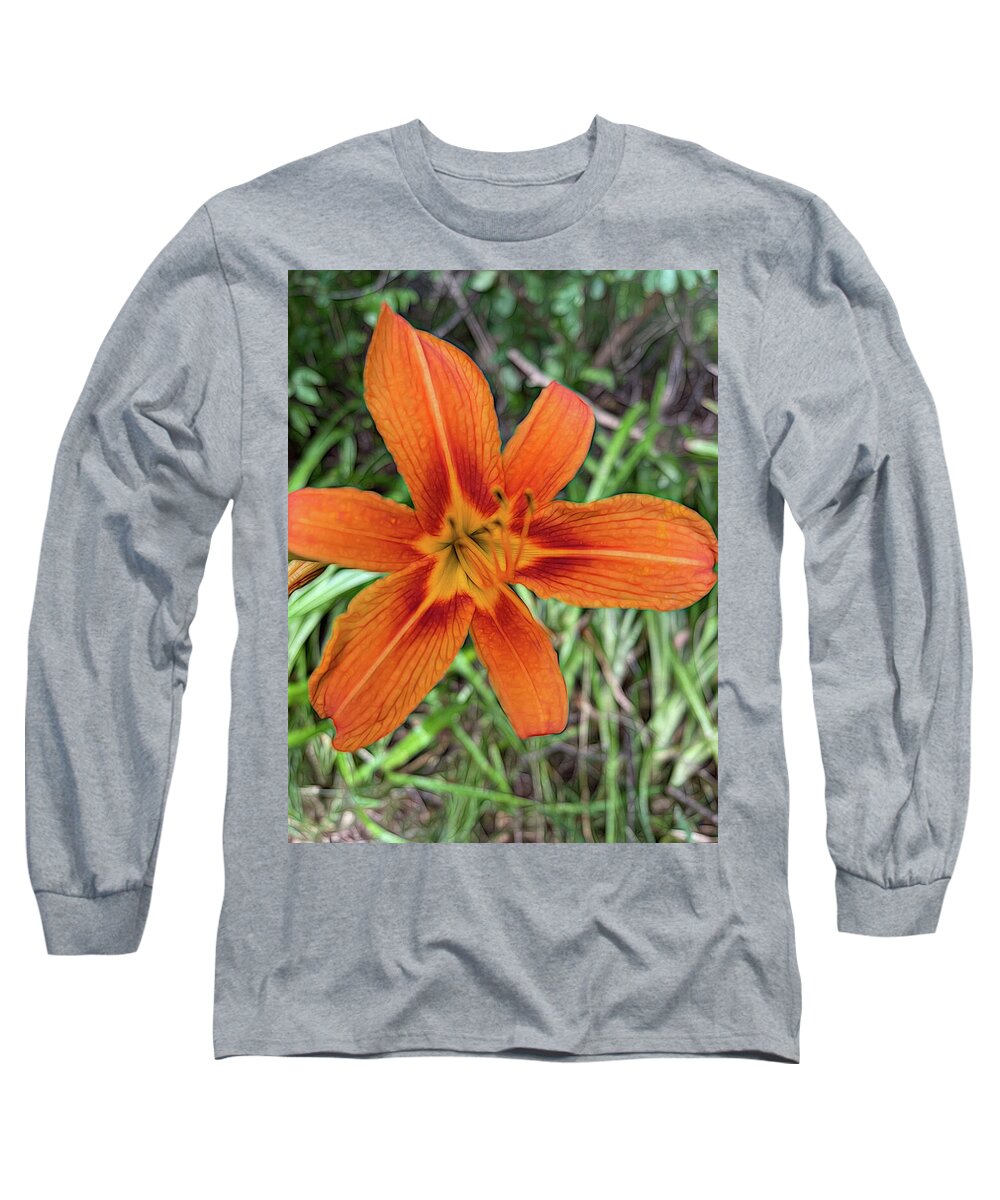 Late June Tiger Lily - Long Sleeve T-Shirt