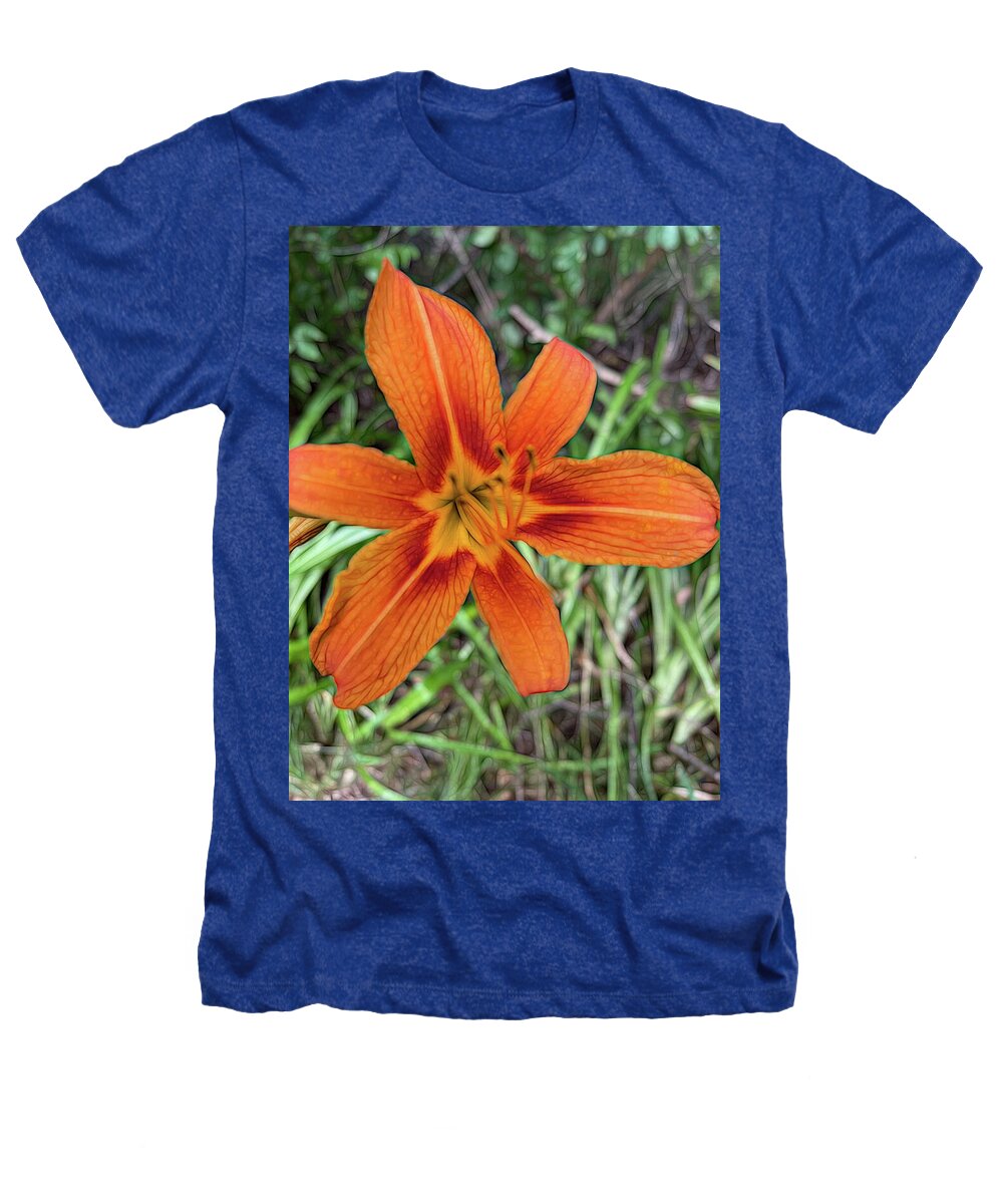 Late June Tiger Lily - Heathers T-Shirt