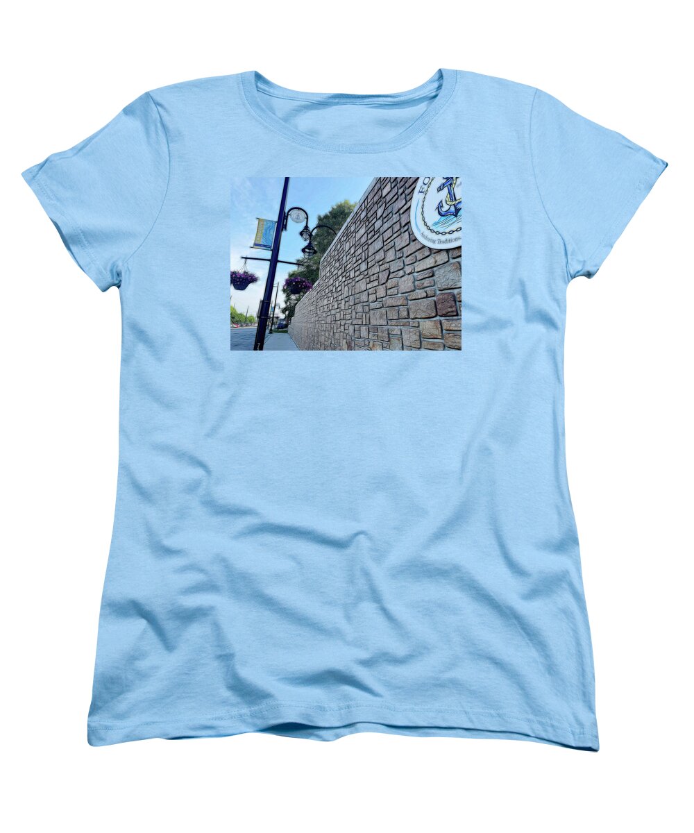 Local Lamp Fox Lake - Women's T-Shirt (Standard Fit)