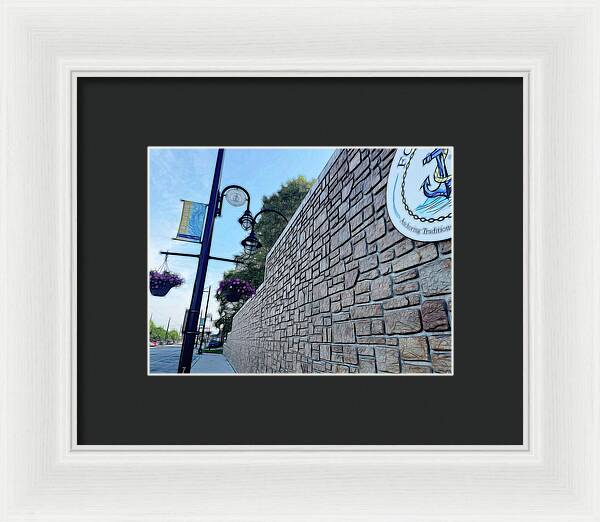 Local Lamp Fox Lake - Framed Print