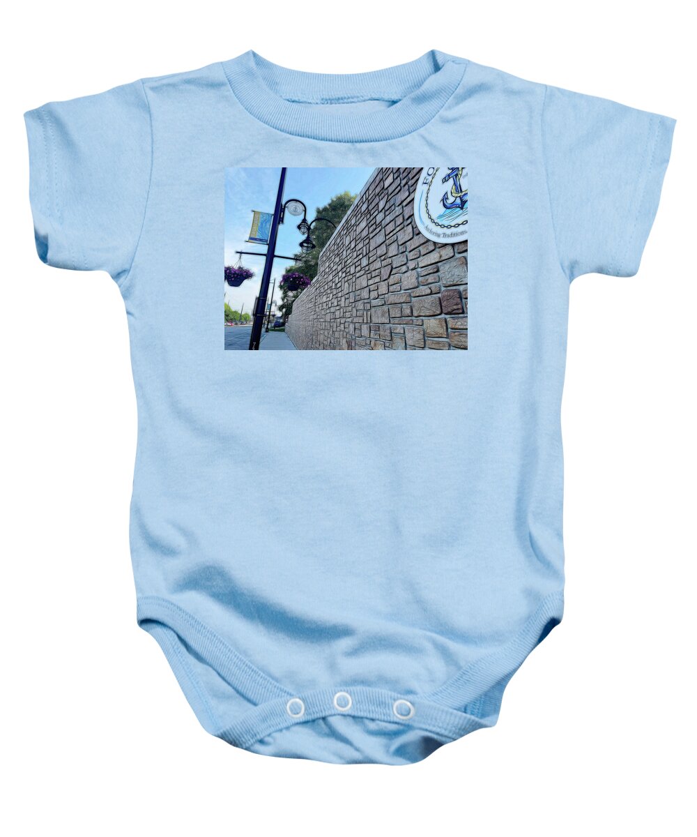 Local Lamp Fox Lake - Baby Onesie