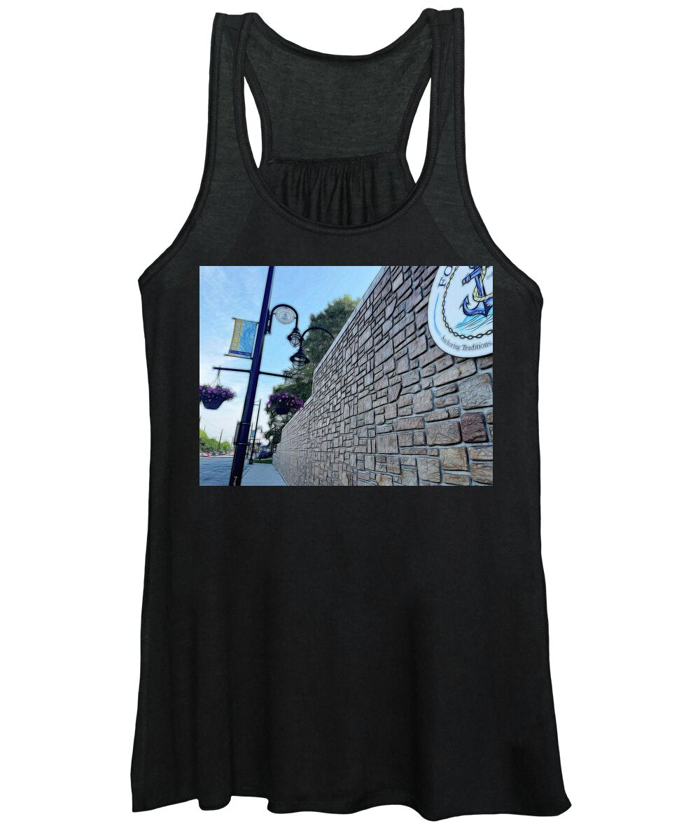 Local Lamp Fox Lake - Women's Tank Top