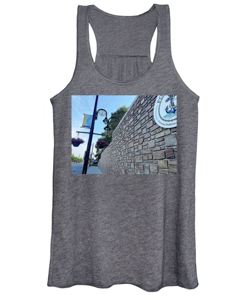 Local Lamp Fox Lake - Women's Tank Top