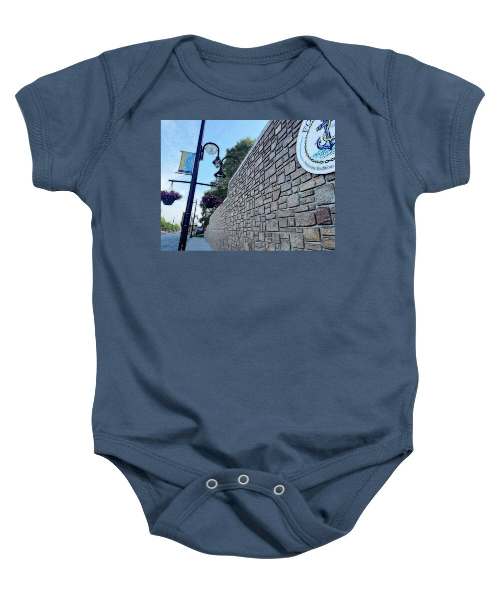 Local Lamp Fox Lake - Baby Onesie