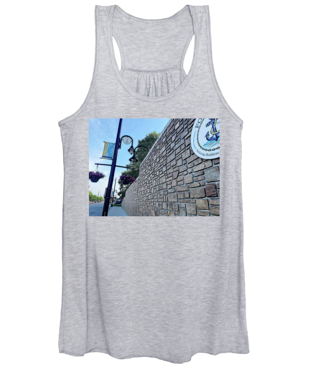 Local Lamp Fox Lake - Women's Tank Top