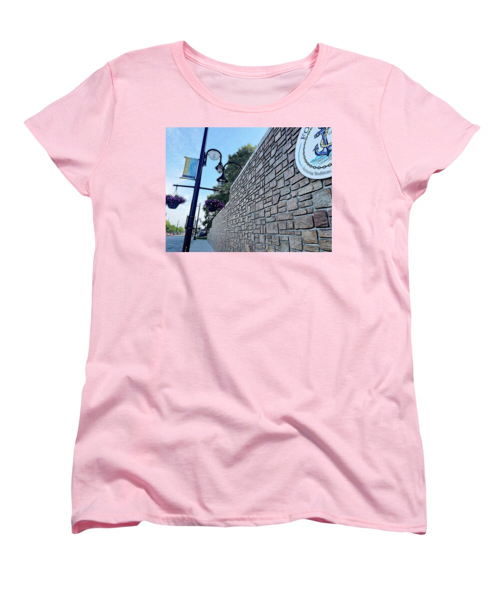 Local Lamp Fox Lake - Women's T-Shirt (Standard Fit)