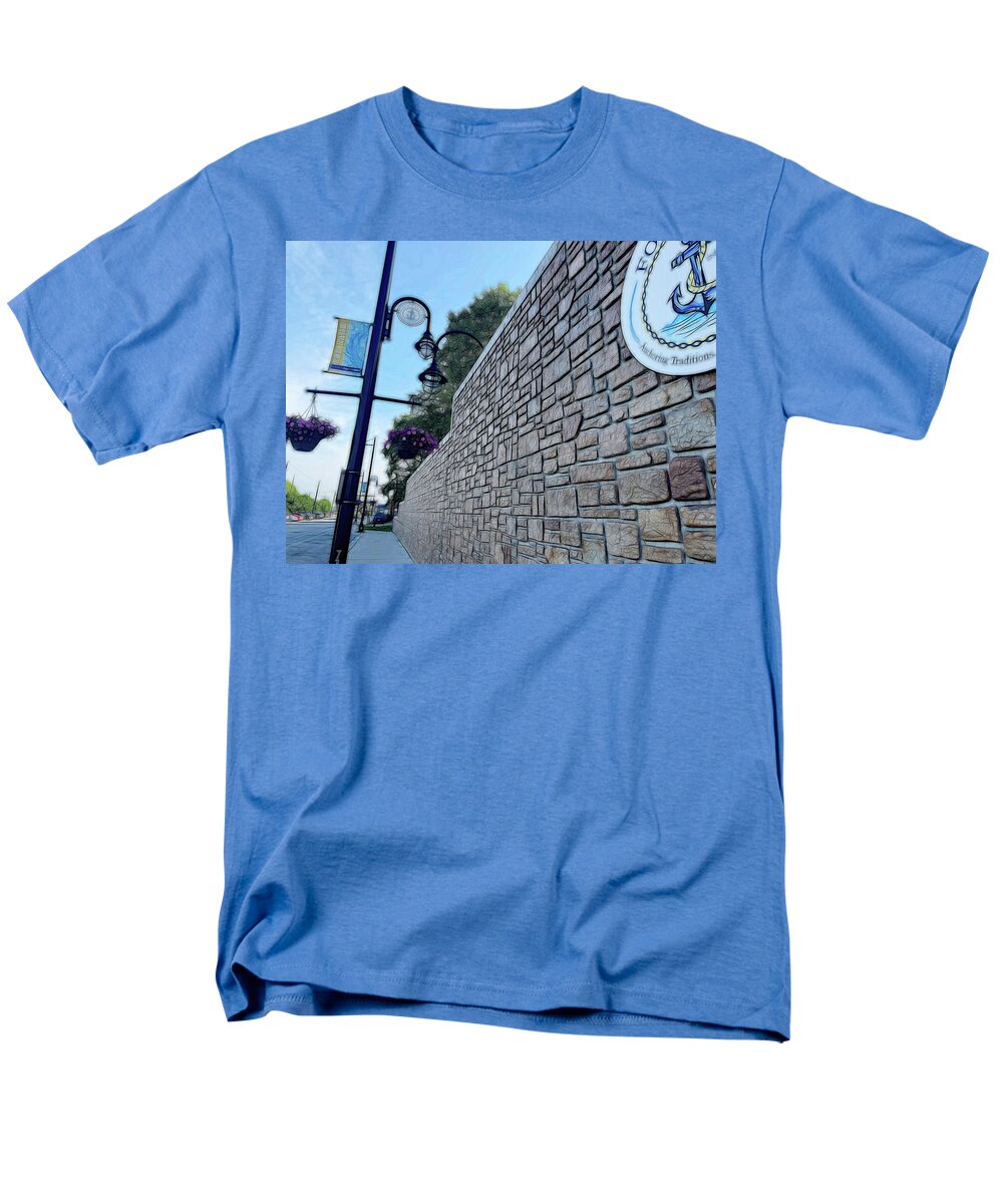 Local Lamp Fox Lake - Men's T-Shirt  (Regular Fit)