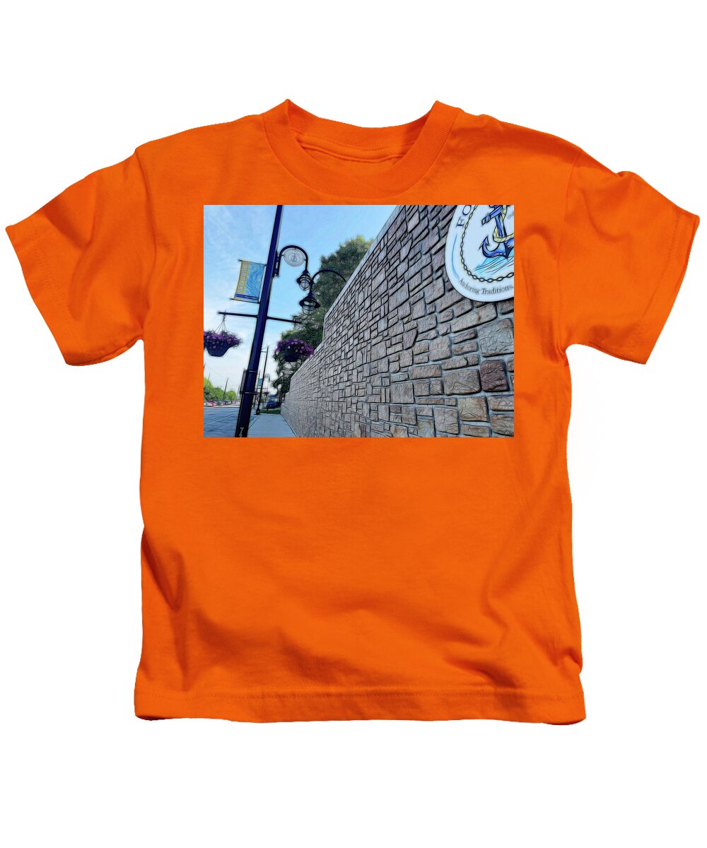 Local Lamp Fox Lake - Kids T-Shirt